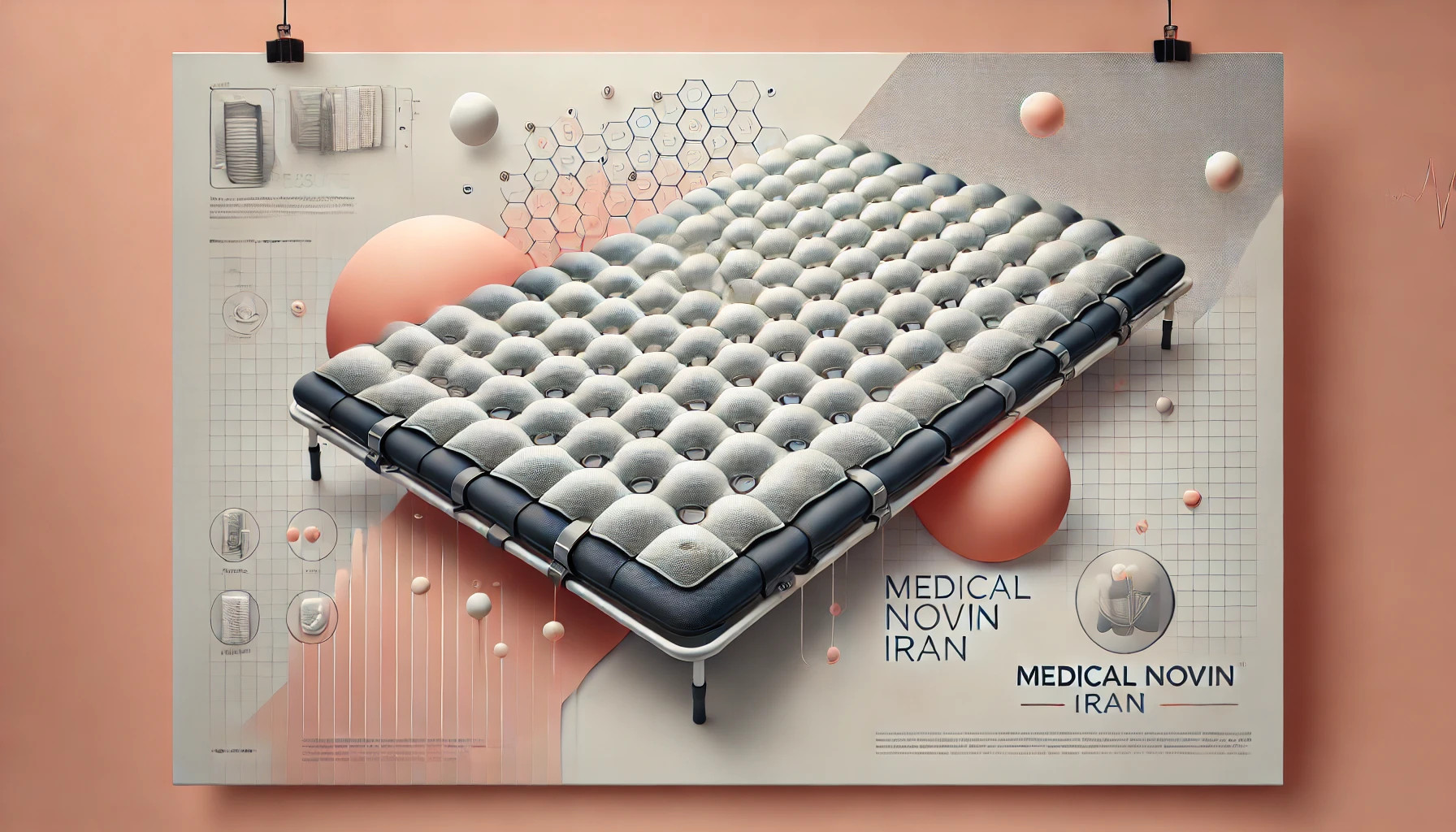 محصولات و تشک های زخم بستر